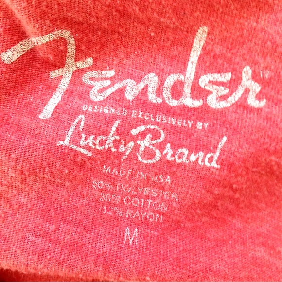 Lucky Brand Men's Fender T Shirt  N642 - Picture 3 of 3